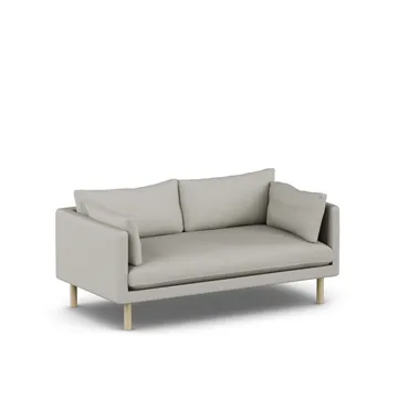 Linnevik sofa - Same Grey 6673-dąb olejowany na biało, 2-osobowa - 1898
