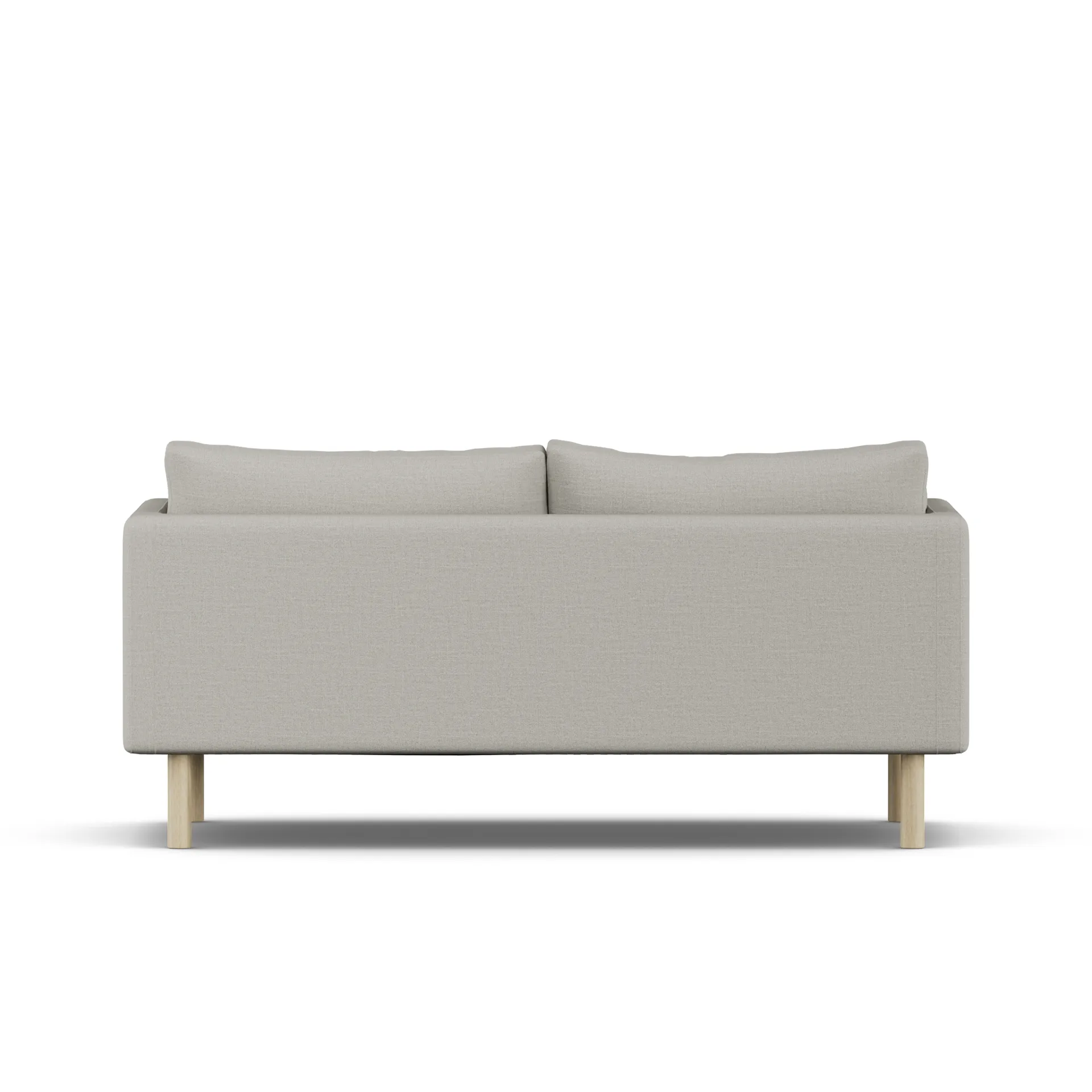 Linnevik sofa, Same Grey 6673-dąb olejowany na biało, 2-osobowa 1898