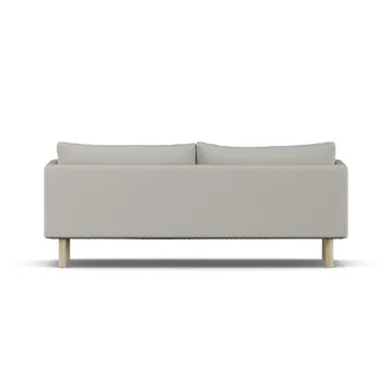 Linnevik sofa - Same Grey 6673-dąb olejowany na biało, 3-osobowa, bez falbany - 1898