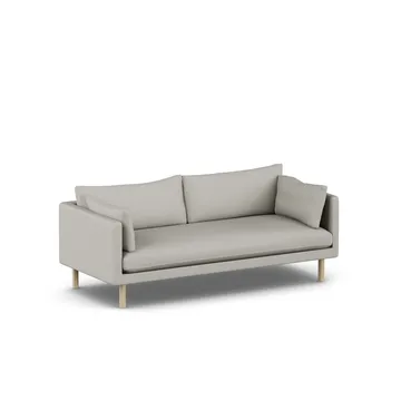 Linnevik sofa - Same Grey 6673-dąb olejowany na biało, 3-osobowa - 1898