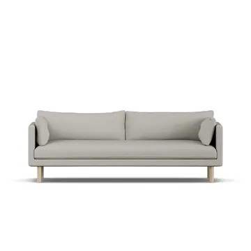 Linnevik sofa - Same Grey 6673-dąb olejowany na biało, 4-osobowa, bez falbany - 1898