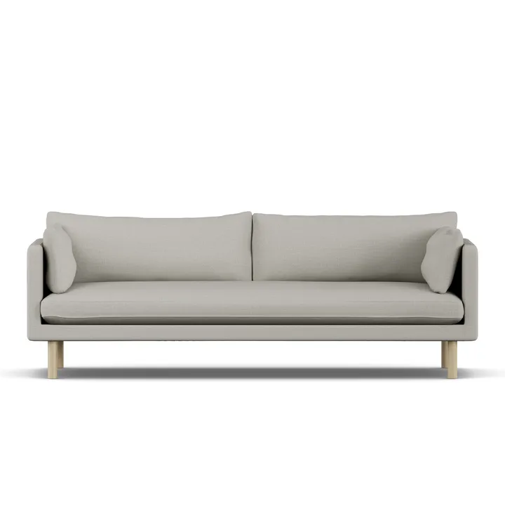 Linnevik sofa - Same Grey 6673-dąb olejowany na biało, 4-osobowa - 1898
