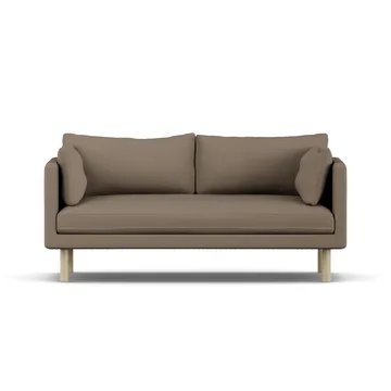 Linnevik sofa - Same Mole 6674-dąb olejowany na biało, 2-osobowa, bez falbany - 1898