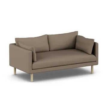 Linnevik sofa - Same Mole 6674-dąb olejowany na biało, 2-osobowa, bez falbany - 1898