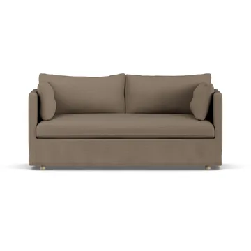Linnevik sofa - Same Mole 6674-dąb olejowany na biało, 2-osobowa, z falbaną - 1898
