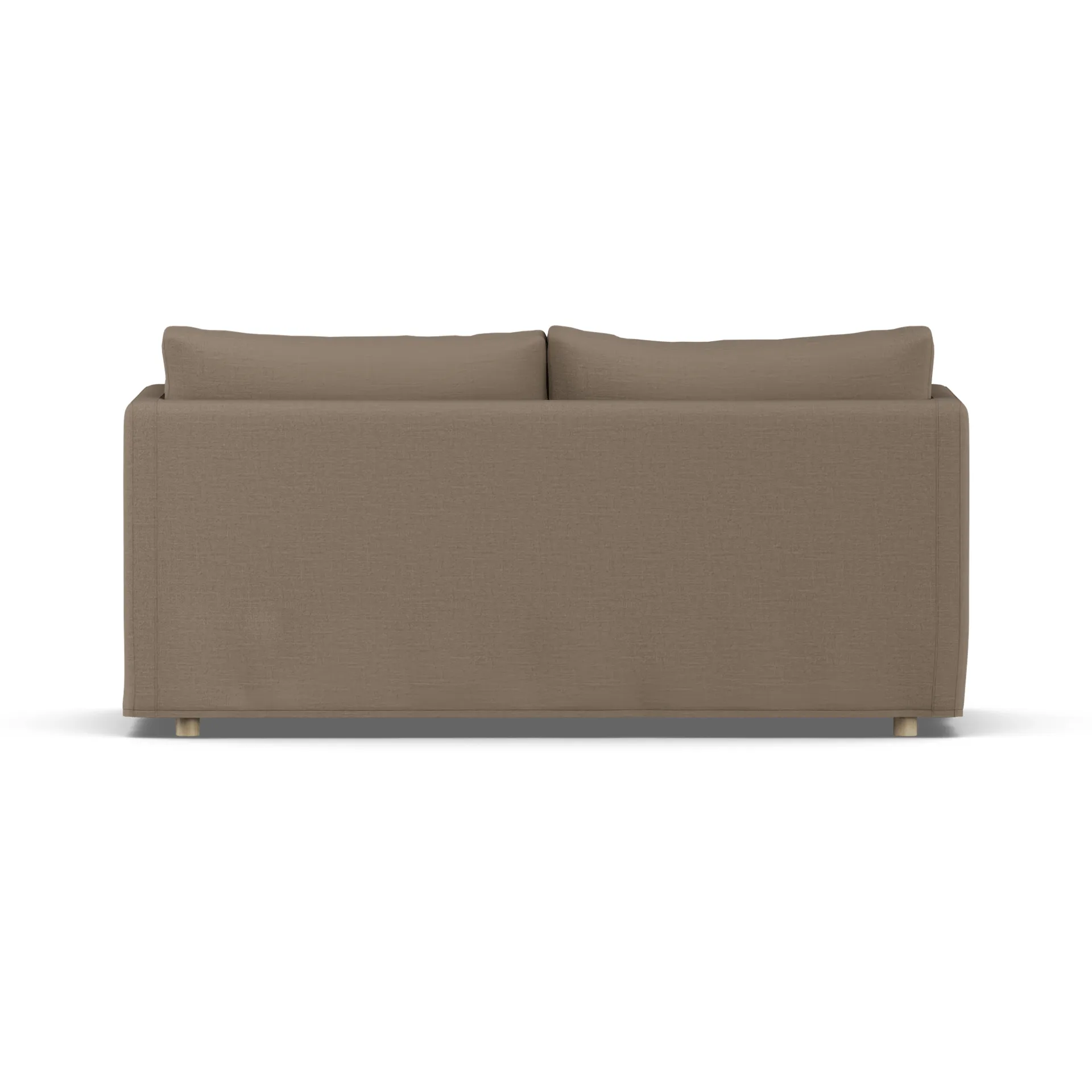 Linnevik sofa, Same Mole 6674-dąb olejowany na biało, 2-osobowa, z falbaną 1898