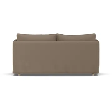 Linnevik sofa - Same Mole 6674-dąb olejowany na biało, 2-osobowa, z falbaną - 1898