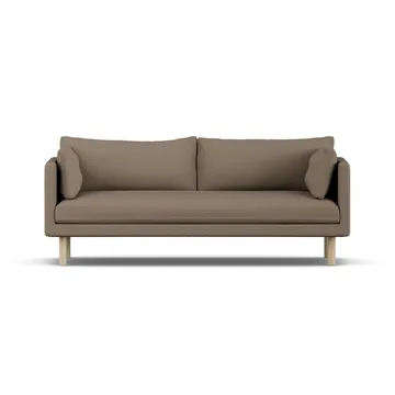 Linnevik sofa - Same Mole 6674-dąb olejowany na biało, 3-osobowa, bez falbany - 1898