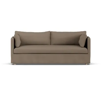 Linnevik sofa - Same Mole 6674-dąb olejowany na biało, 3-osobowa, z falbaną - 1898