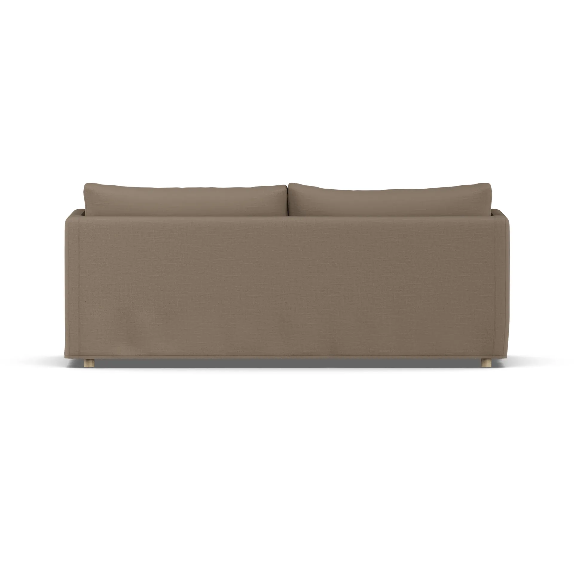 Linnevik sofa, Same Mole 6674-dąb olejowany na biało, 3-osobowa, z falbaną 1898