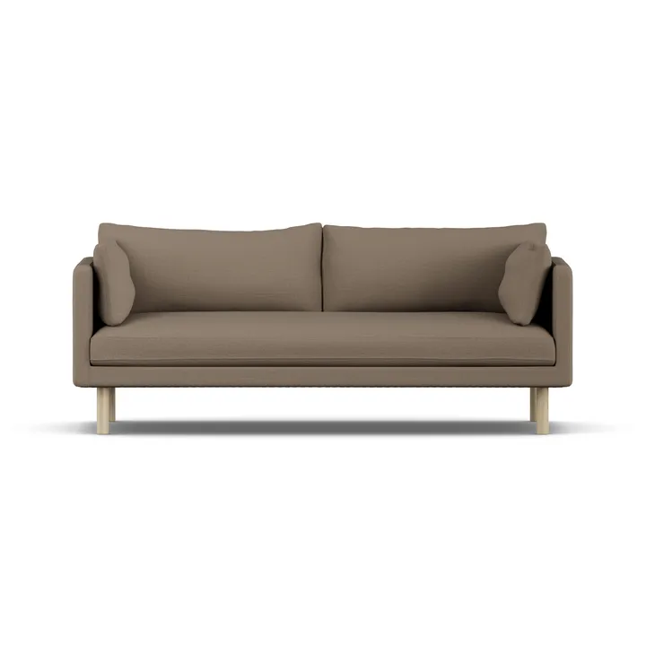 Linnevik sofa - Same Mole 6674-dąb olejowany na biało, 3-osobowa - 1898