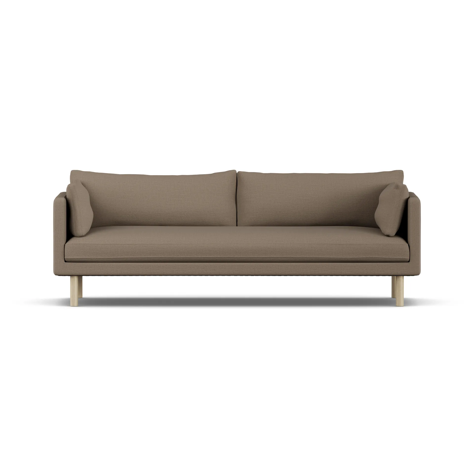 Linnevik sofa, Same Mole 6674-dąb olejowany na biało, 4-osobowa, bez falbany 1898