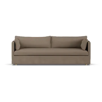 Linnevik sofa - Same Mole 6674-dąb olejowany na biało, 4-osobowa, z falbaną - 1898
