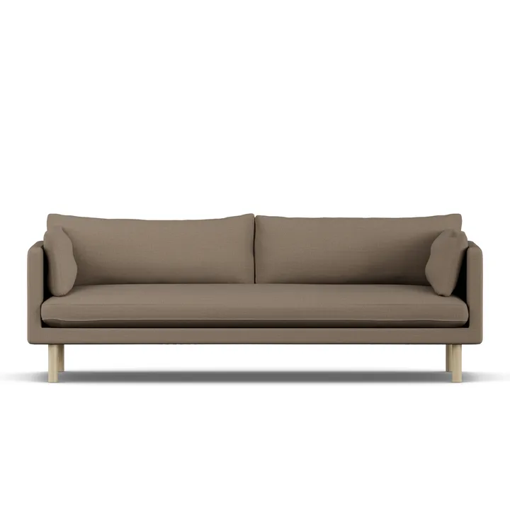 Linnevik sofa - Same Mole 6674-dąb olejowany na biało, 4-osobowa - 1898