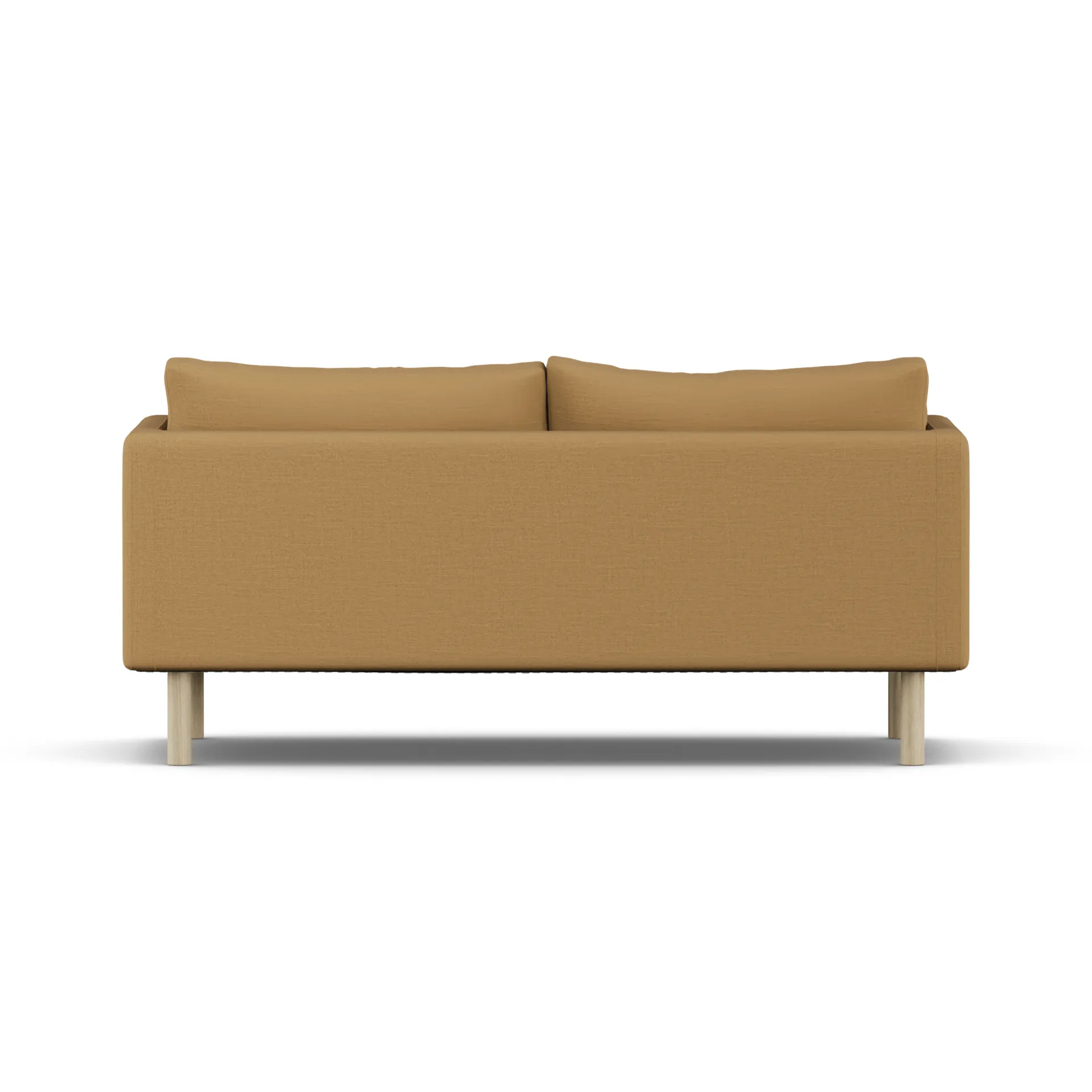 Linnevik sofa, Same Ochre 6676-dąb olejowany na biało, 2-osobowa, bez falbany 1898