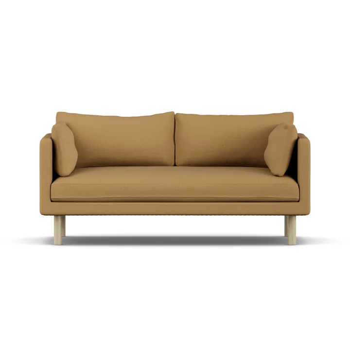 Linnevik sofa - Same Ochre 6676-dąb olejowany na biało, 2-osobowa - 1898