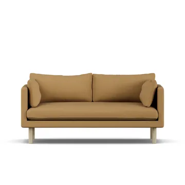 Linnevik sofa - Same Ochre 6676-dąb olejowany na biało, 2-osobowa - 1898