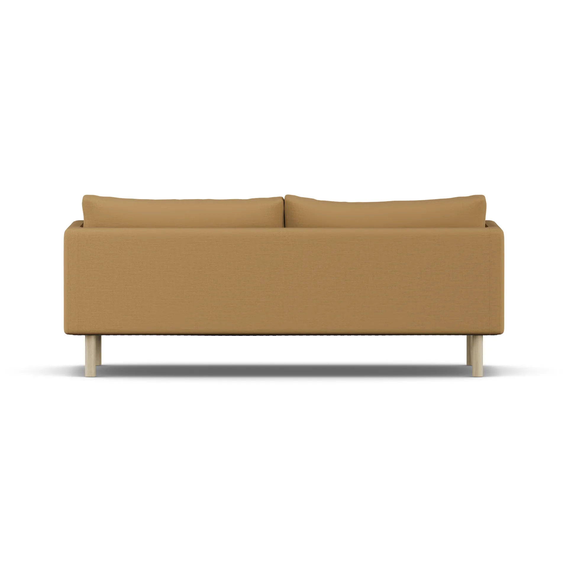 Linnevik sofa, Same Ochre 6676-dąb olejowany na biało, 3-osobowa, bez falbany 1898