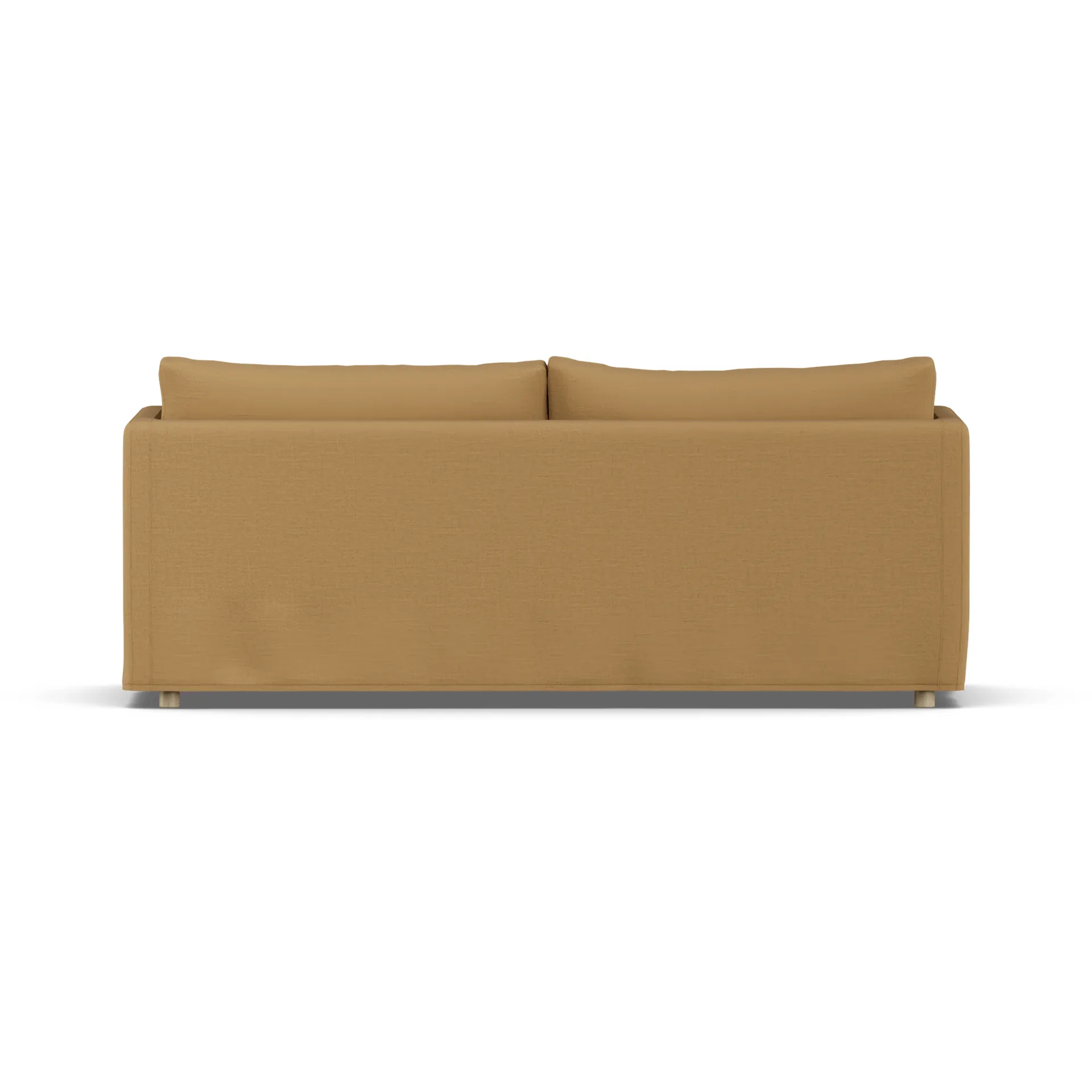Linnevik sofa, Same Ochre 6676-dąb olejowany na biało, 3-osobowa, z falbaną 1898