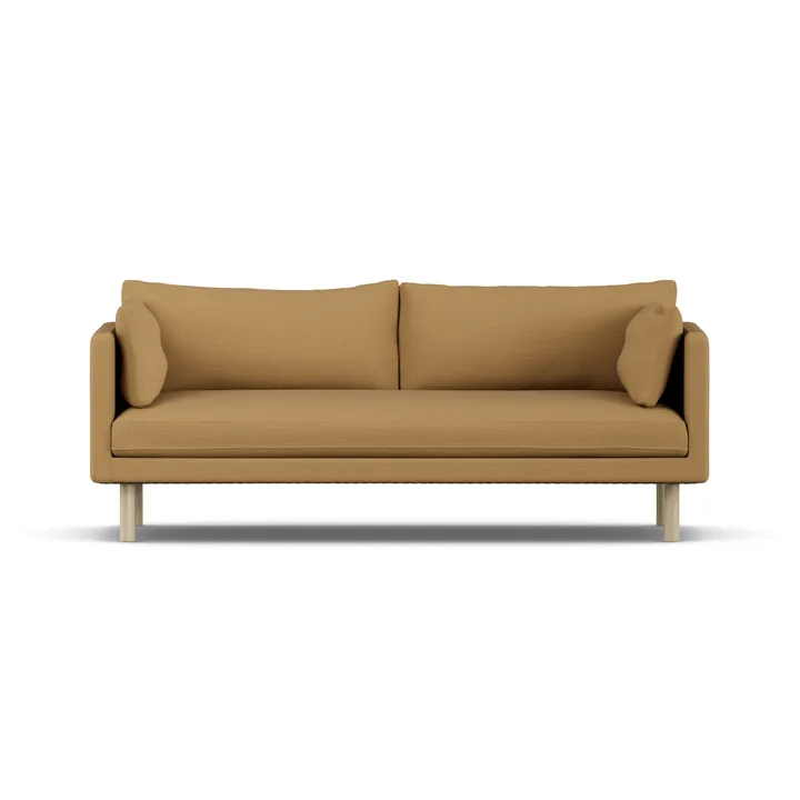 Linnevik sofa - Same Ochre 6676-dąb olejowany na biało, 3-osobowa - 1898