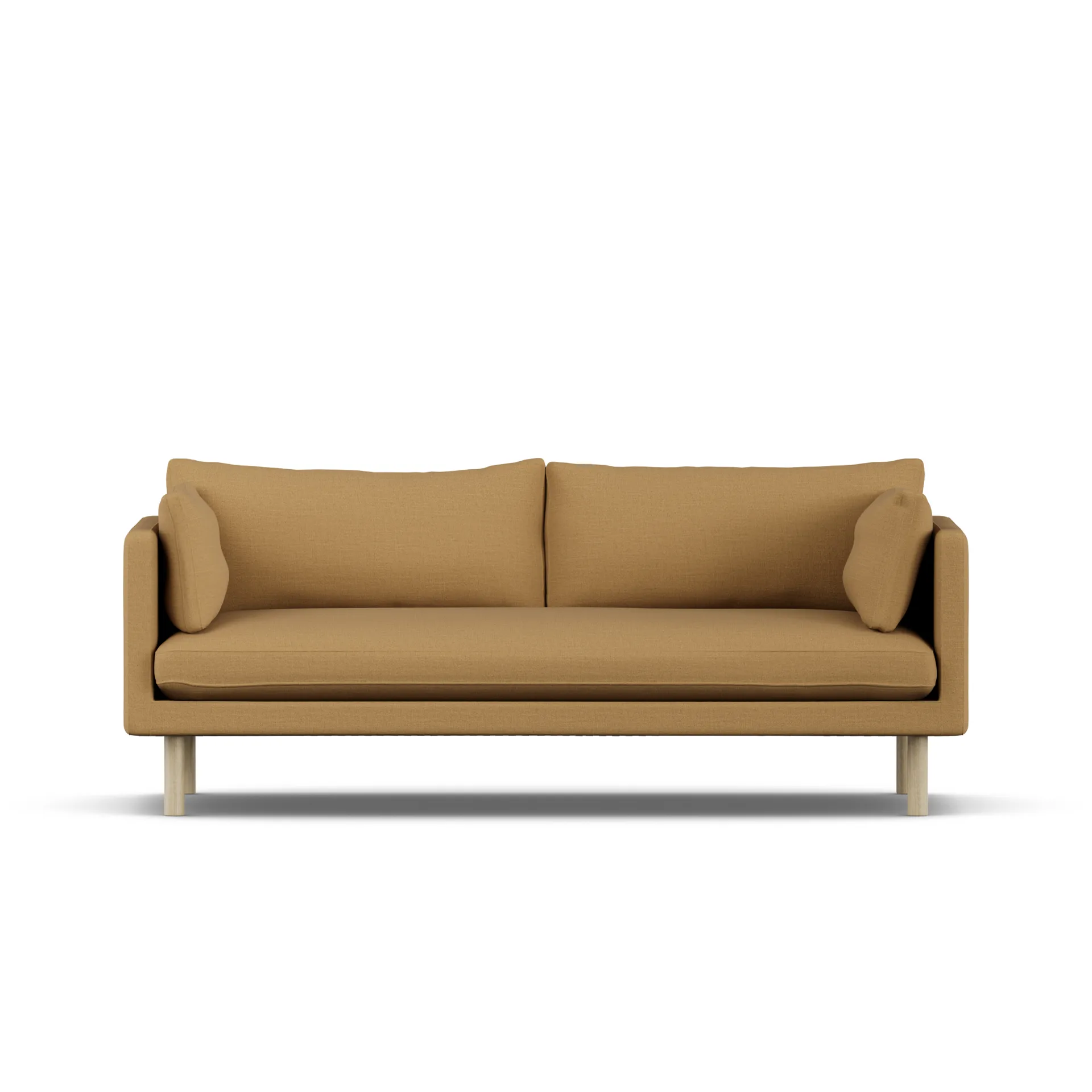 Linnevik sofa, Same Ochre 6676-dąb olejowany na biało, 3-osobowa 1898