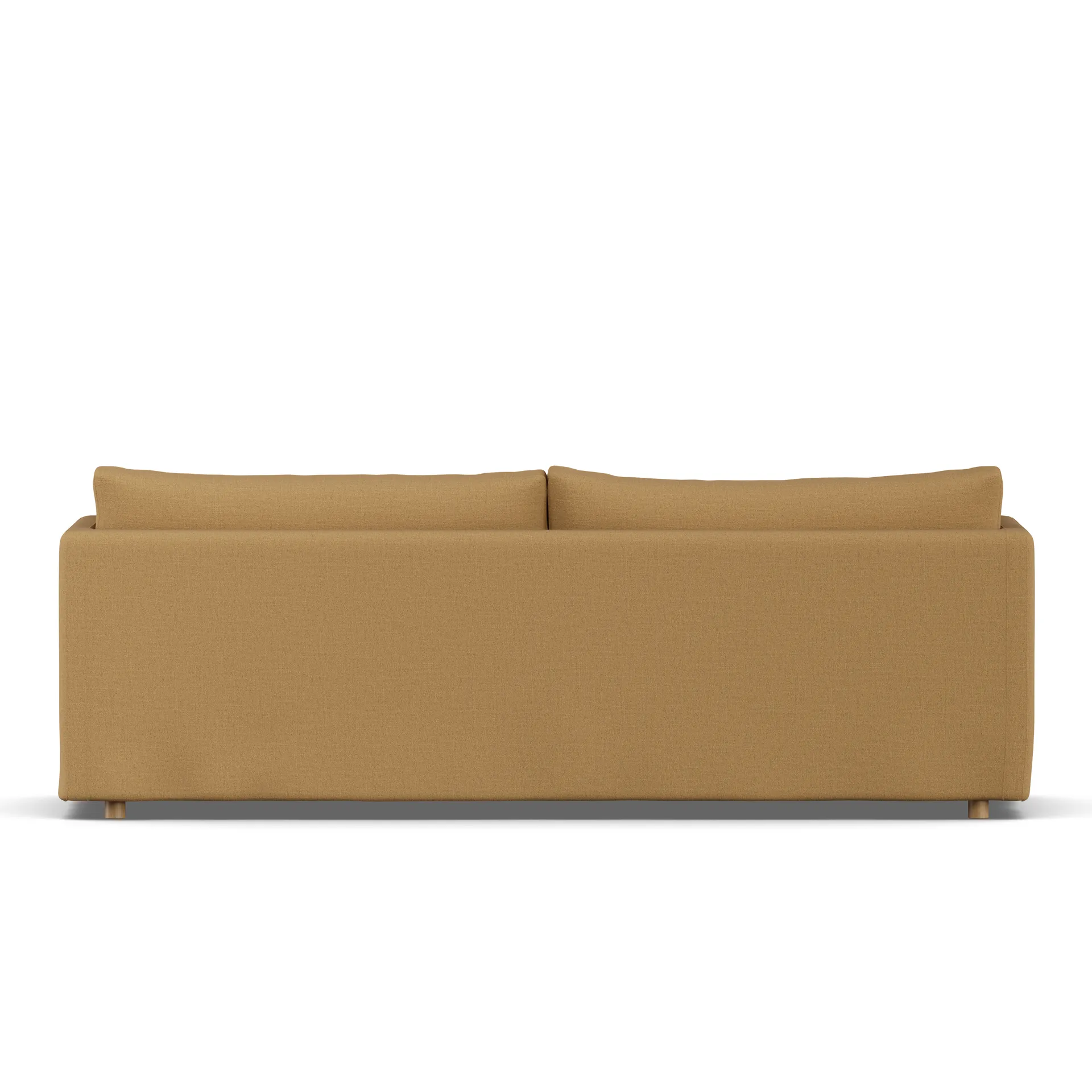 Linnevik sofa, Same Ochre 6676-dąb olejowany na biało, 4-osobowa, z falbaną 1898