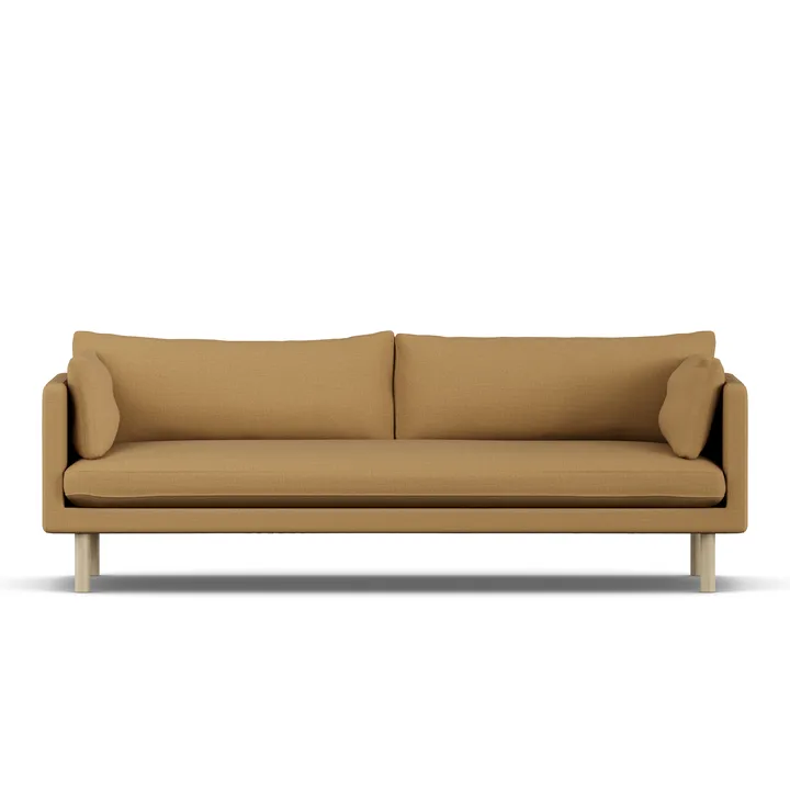Linnevik sofa - Same Ochre 6676-dąb olejowany na biało, 4-osobowa - 1898