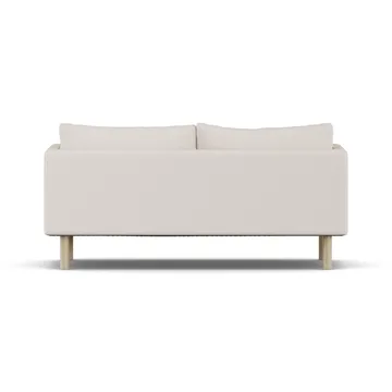 Linnevik sofa - Same Off White 6671-dąb olejowany na biało, 2-osobowa, bez falbany - 1898