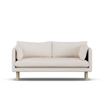 Linnevik sofa - Same Off White 6671-dąb olejowany na biało, 2-osobowa - 1898
