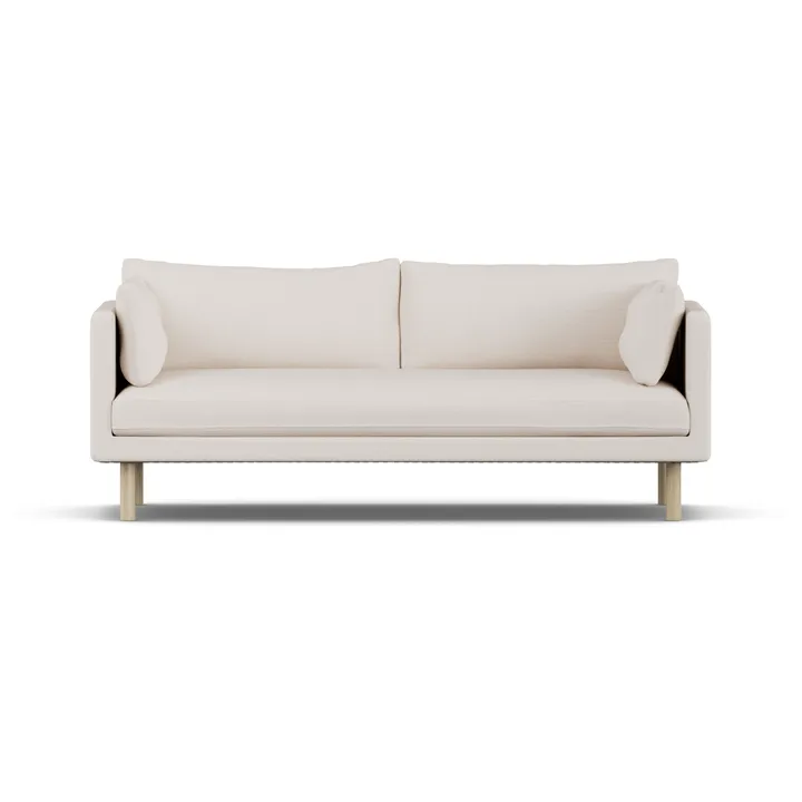 Linnevik sofa - Same Off White 6671-dąb olejowany na biało, 3-osobowa - 1898