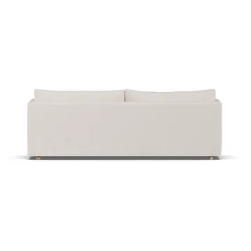 Linnevik sofa - Same Off White 6671-dąb olejowany na biało, 4-osobowa, z falbaną - 1898