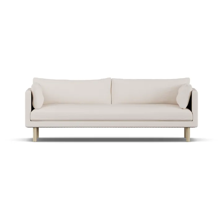 Linnevik sofa - Same Off White 6671-dąb olejowany na biało, 4-osobowa - 1898