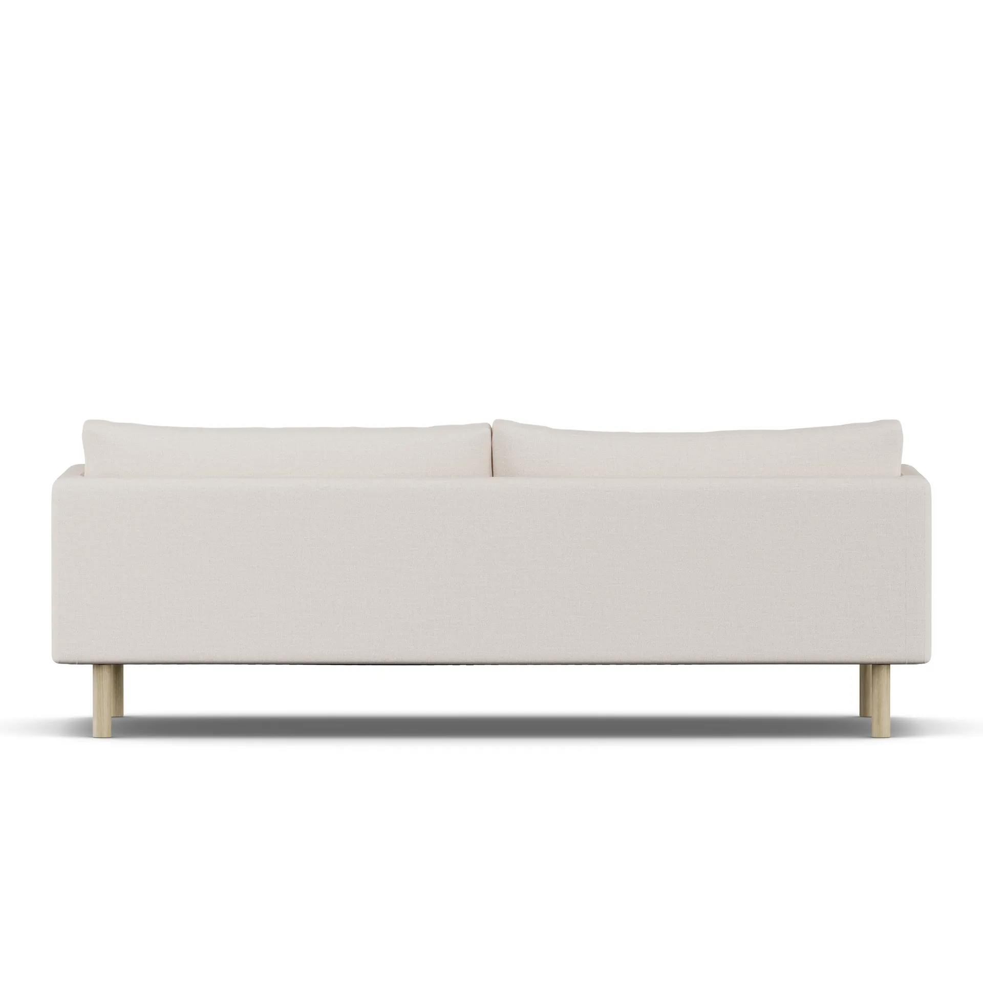Linnevik sofa, Same Off White 6671-dąb olejowany na biało, 4-osobowa 1898