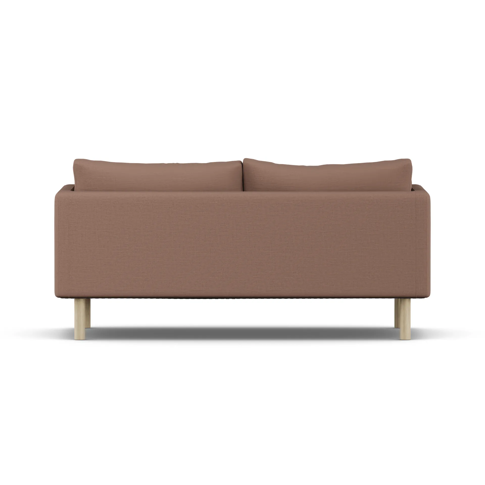 Linnevik sofa, Same Rust 6675-dąb olejowany na biało, 2-osobowa, bez falbany 1898
