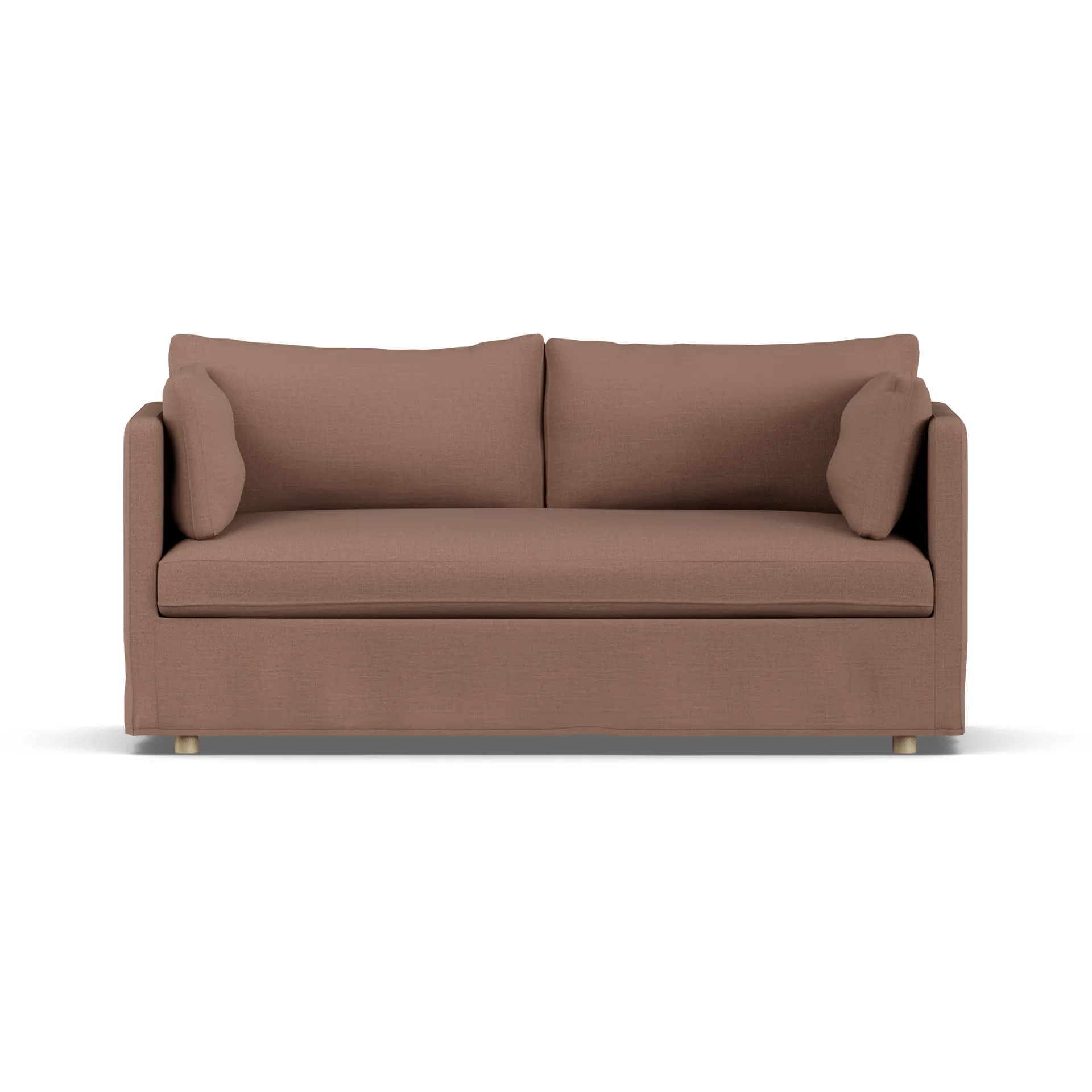 Linnevik sofa, Same Rust 6675-dąb olejowany na biało, 2-osobowa, z falbaną 1898