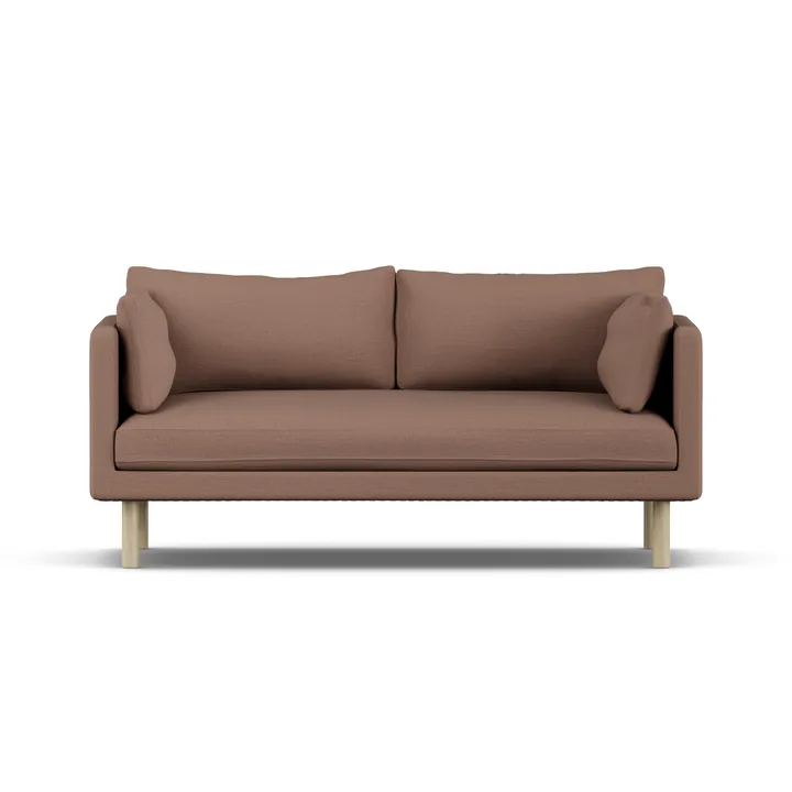 Linnevik sofa - Same Rust 6675-dąb olejowany na biało, 2-osobowa - 1898