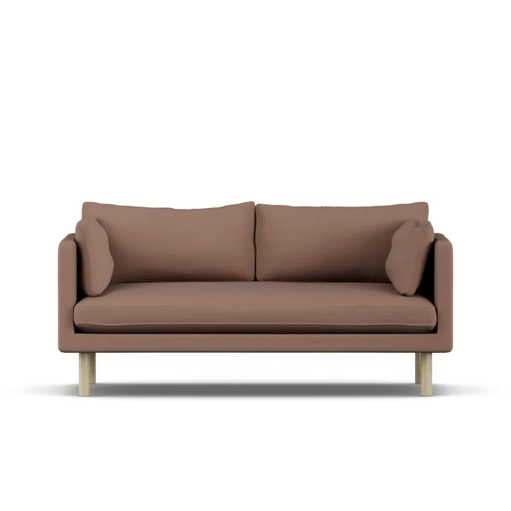 Linnevik sofa - Same Rust 6675-dąb olejowany na biało, 2-osobowa - 1898
