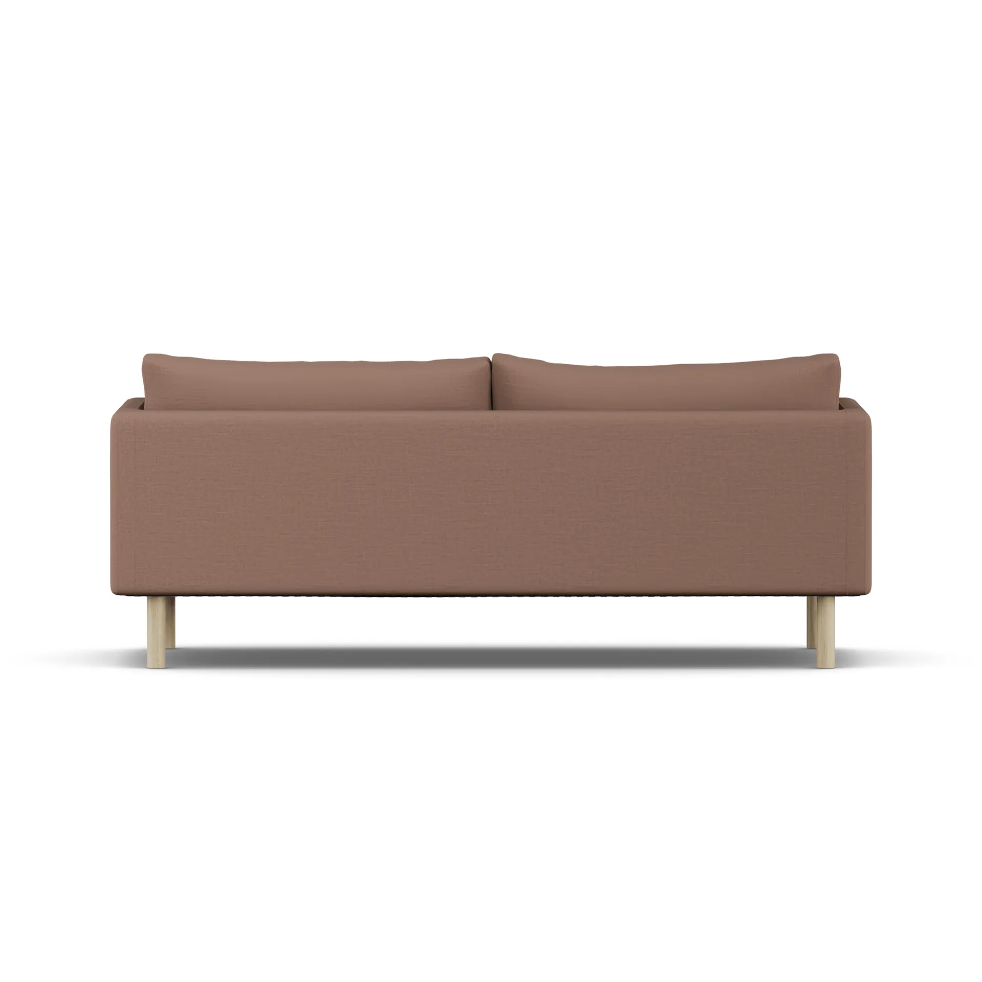 Linnevik sofa, Same Rust 6675-dąb olejowany na biało, 3-osobowa, bez falbany 1898