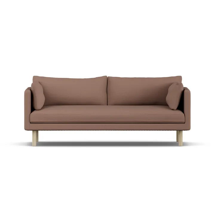 Linnevik sofa - Same Rust 6675-dąb olejowany na biało, 3-osobowa - 1898
