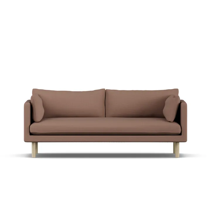 Linnevik sofa - Same Rust 6675-dąb olejowany na biało, 3-osobowa - 1898
