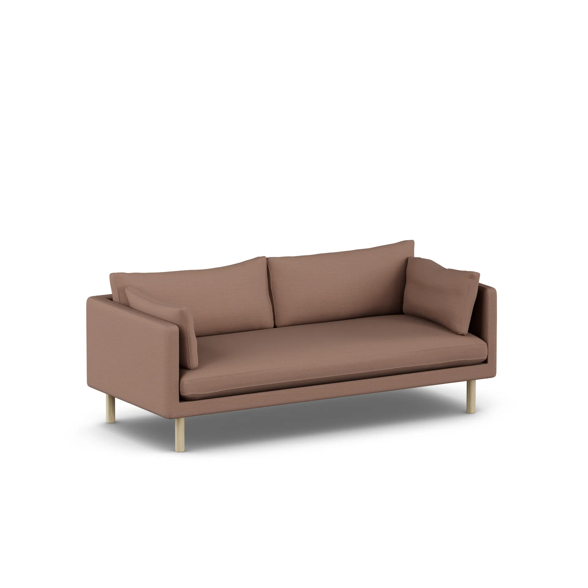 Linnevik sofa, Same Rust 6675-dąb olejowany na biało, 3-osobowa 1898