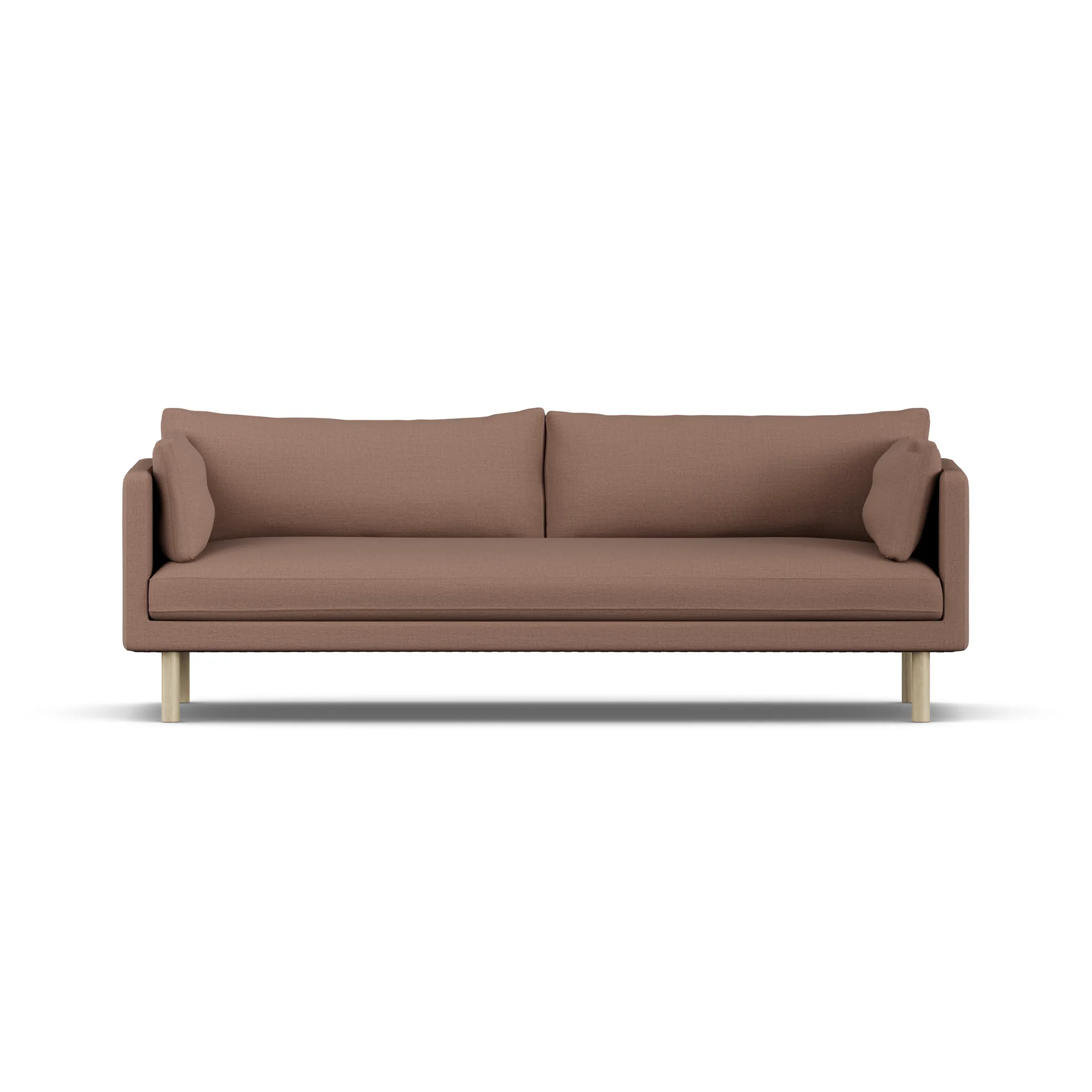 Linnevik sofa, Same Rust 6675-dąb olejowany na biało, 4-osobowa, bez falbany 1898