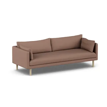 Linnevik sofa - Same Rust 6675-dąb olejowany na biało, 4-osobowa, bez falbany - 1898