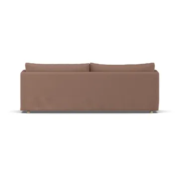 Linnevik sofa - Same Rust 6675-dąb olejowany na biało, 4-osobowa, z falbaną - 1898