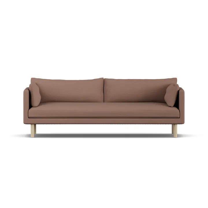 Linnevik sofa - Same Rust 6675-dąb olejowany na biało, 4-osobowa - 1898