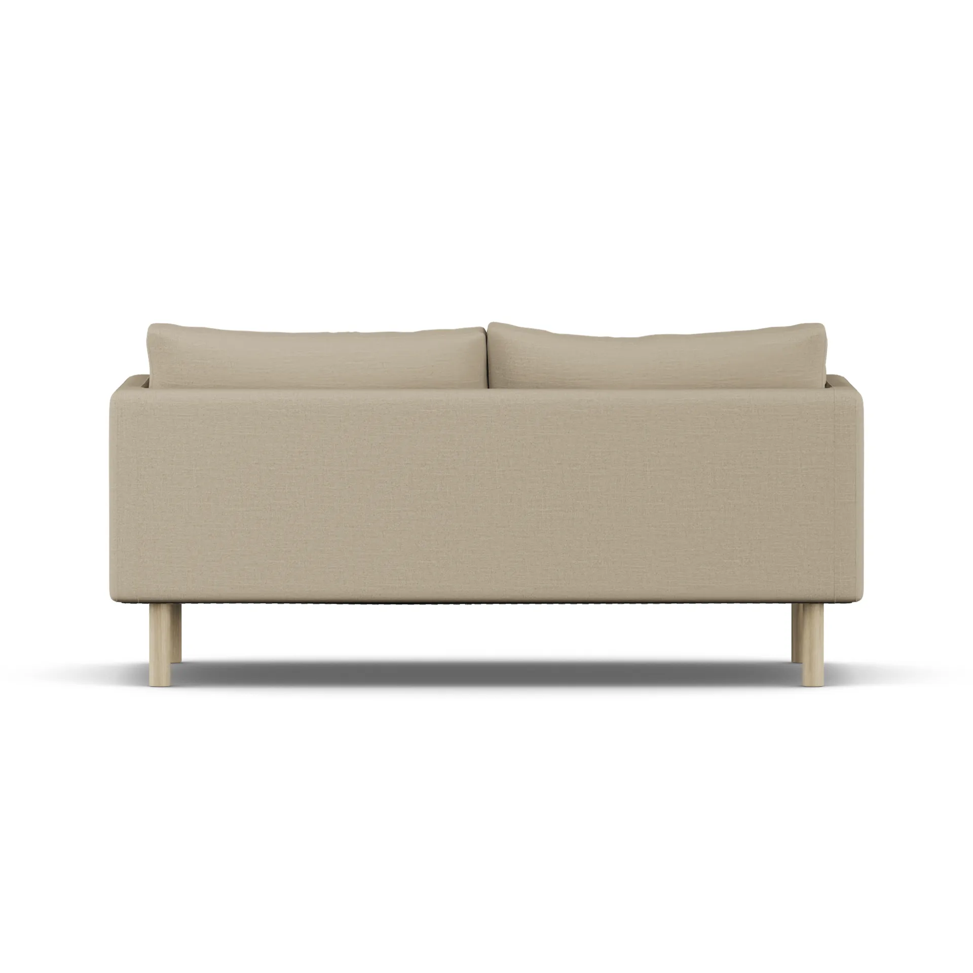 Linnevik sofa, Same Sand 6672-dąb olejowany na biało, 2-osobowa, bez falbany 1898