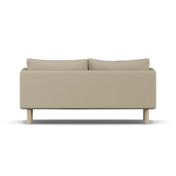 Linnevik sofa - Same Sand 6672-dąb olejowany na biało, 2-osobowa, bez falbany - 1898