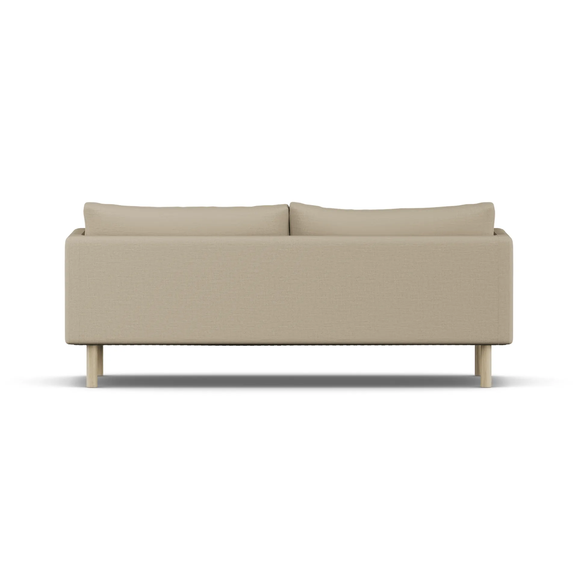 Linnevik sofa, Same Sand 6672-dąb olejowany na biało, 3-osobowa, bez falbany 1898