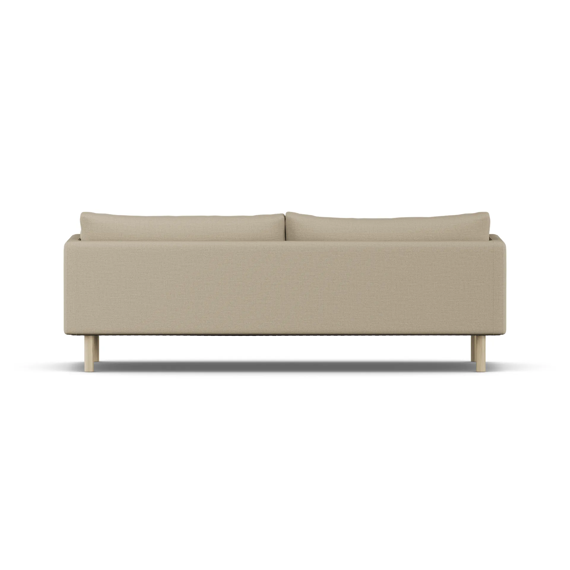 Linnevik sofa, Same Sand 6672-dąb olejowany na biało, 4-osobowa, bez falbany 1898