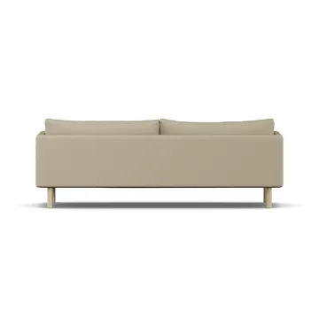 Linnevik sofa - Same Sand 6672-dąb olejowany na biało, 4-osobowa, bez falbany - 1898